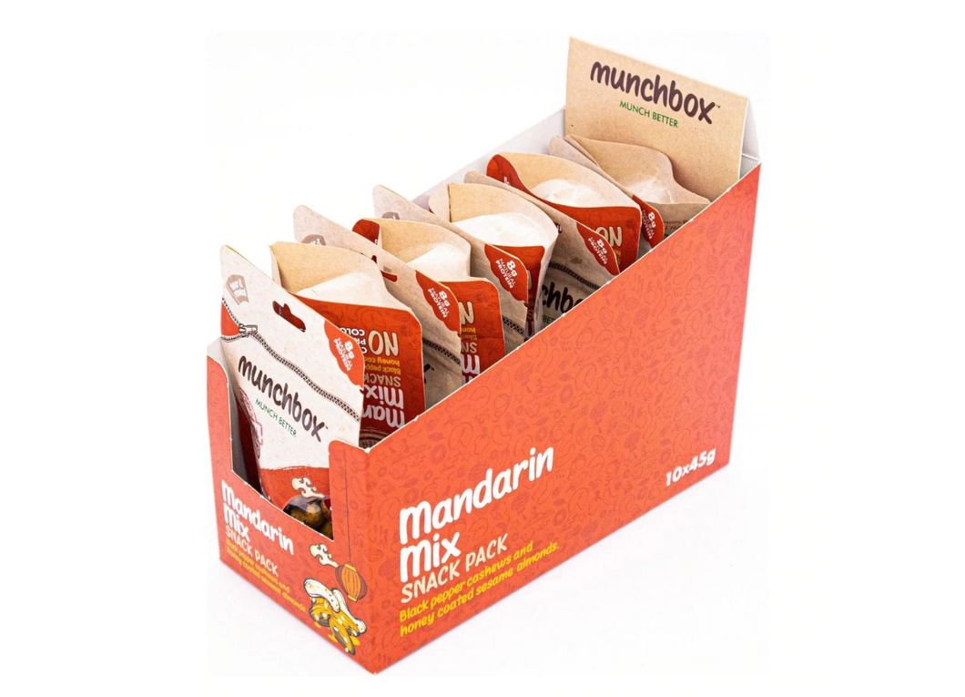 10 Packs Mandarin Mix Sharing Packs - 150g