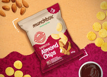 Load image into Gallery viewer, Premium bbq almond oven baked chips by Munchbox UAE
