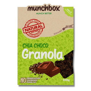 Premium Chia Choco Granolas By Munchbox UAE