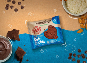 Premium Keto Double Choc Chip Cookie By Munchbox UAE