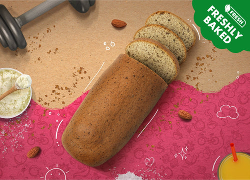 high protein sandwich bread by Munchbox UAE