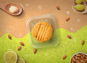 Premium Keto Lemon Cookies Box Of 8 By Munchbox UAE
