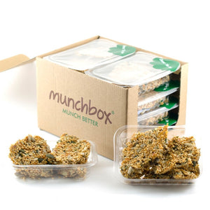 A Box Of 8 Premium Keto Cheese Crackers By Munchbox UAE