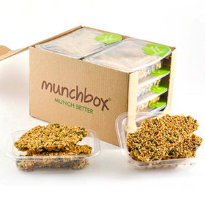a box of 8 premium multiseed bites by Munchbox UAE