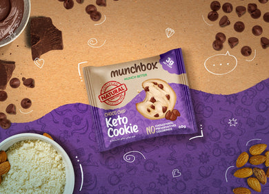 Box Of Premium Keto Cookie By Munchbox UAE