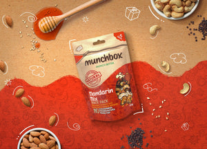 A Premium Bag Of 45g Mandarin Mix By Munchbox UAE
