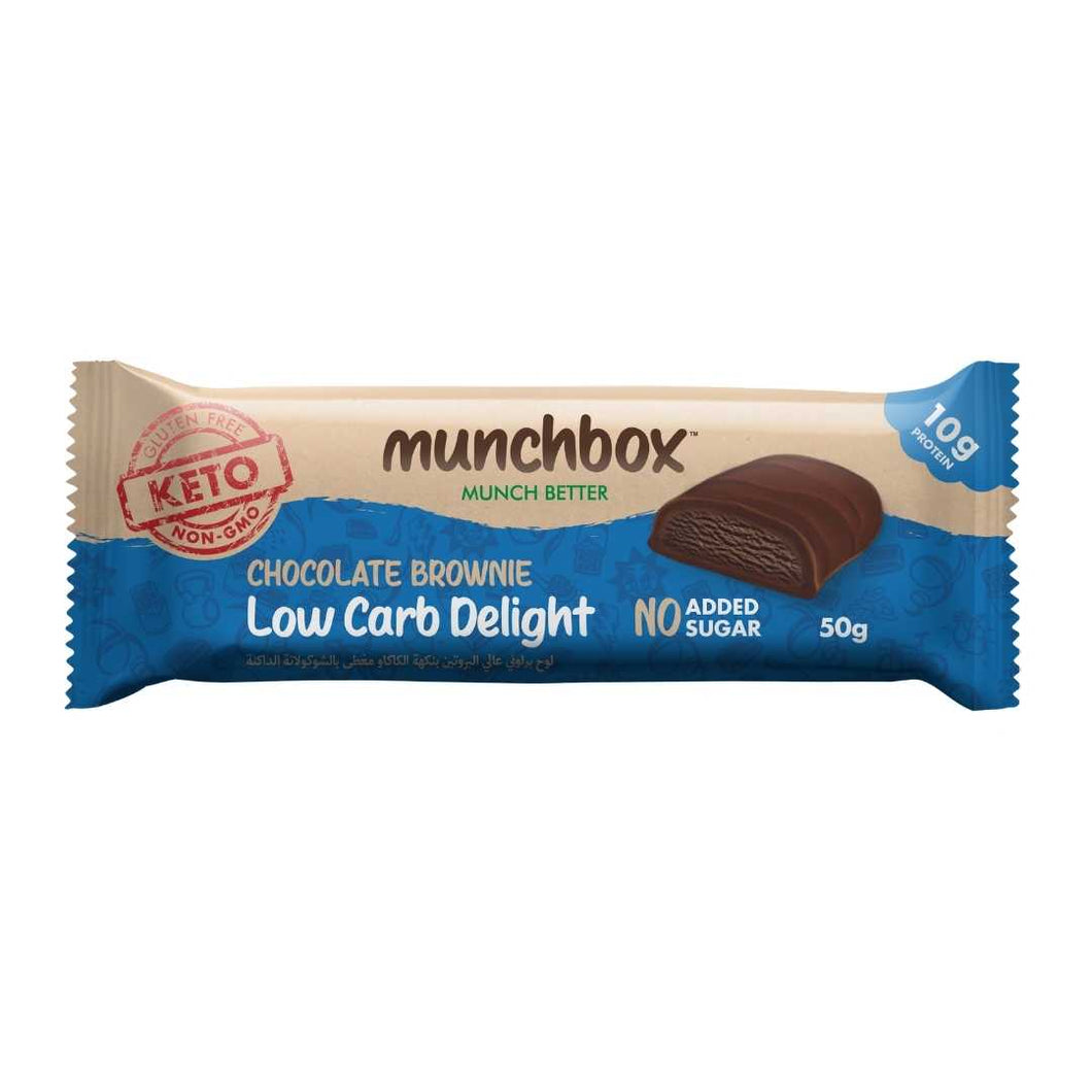 premium chocolate brownie bar by Munchbox UAE