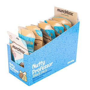 Premium Pack Of 10 45g Roasted Nuts By Munchbox UAE.