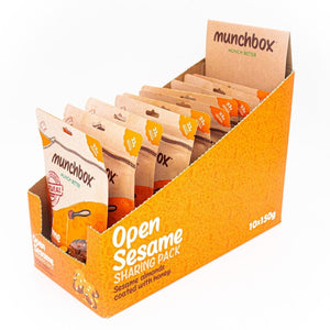 Premium Pack Of 10 150g Open Sesame Sharing Pack By Munchbox UAE