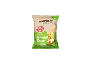 Premium sourcream almond chips by Munchbox UAE